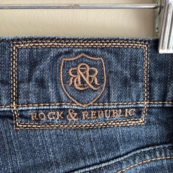 Rock & Republic blue jeans 30 X 32 - Picture 6 of 9